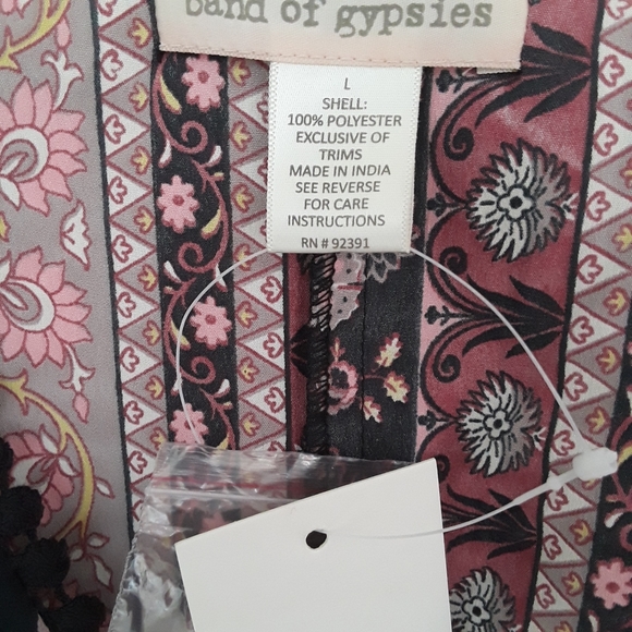 Band of Gypsies Ladies Crop top - Picture 3 of 9